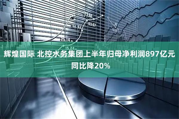 辉煌国际 北控水务集团上半年归母净利润897亿元 同比降20%